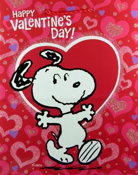 happy valentine's day snoopy